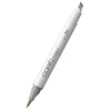 Image de COPIC Ciao W-0, Warm Gray No. 0, Twin Marker avec une pointe moyenne et une pointe pinceau