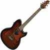 Image de Ibanez Talman TCM50 Vintage Brown Sunburst - Guitare Acoustique
