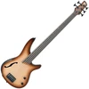 Image de Ibanez SRH505F Fretless Natural Browned Burst Flat