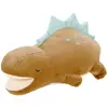 Image de NEMU NEMU - Peluche Nemu Nemu Stego Dinosaure marron - 54 x 23 x 24 cm OS