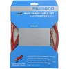 Image de SHIMANO Dura-Ace BC-9000 Kit câble de frein Rouge