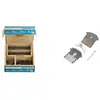 Image de Shimano PASTILLAS 25 par.M9000/M8000 MET.REF Plaquettes de Frein Gris - (Gris)