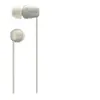 Image de Ecouteurs intra-auriculaire tour de cou sans fil Bluetooth Sony WI-C100 Beige en occasion ou reconditionné