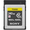 Image de Sony CEB-G240T Compact Flash Express Tough Carte mémoire 240 Go, écriture à 1750 Mo/s, Parfaite pour Les enregistrements RAW et Les vidéos 4K à Haut débit Binaire