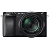 Image de Appareil photo hybride Sony Alpha A6100 noir + objectif Sony E PZ 16-50 mm f/3.5-5.6 OSS + objectif Sony E 55-210 mm f/4.5-6.3 OSS en occasion ou reconditionné