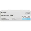 Image de Canon Drum Unit 034 Cyan 034, Original, ImageClass, 9457B001 (034, Original, ImageClass Mf820Cdn/MF810Cdn, 34000 Pages, Laser Printing, Black,Orange, Cyan)
