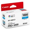 Image de Canon PFI-1000 Cartouche C Cyan (Emballage carton)