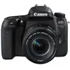 Image de Canon EOS 77D - Appareil photo numérique - Reflex - 24.2 MP - APS-C - 1080p / 60 pi/s - 3x zoom optique objectif EF-S 18-55 mm IS STM - Wi-Fi, NFC, Bluetooth en occasion ou reconditionné