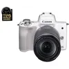 Image de Appareil Photo Hybride Canon EOS M50 Blanc + Objectif EF-M 18-150mm f/3.5-6.3 STM en occasion ou reconditionné