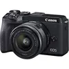 Image de Canon EOS M6 Mark II Mirrorless Camera for Vlogging + 15-45mm Lens, CMOS, APS-C Sensor, Dual Pixel CMOS Auto Focus, Wi-FI,Bluetooth and 4K Video