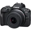 Image de Canon EOS R100 Appareil Photo avec Objectif RF-S 18-45mm F4.5-6.3 is STM, Appareil Photo Hybride APS-C, Autofocus CMOS Dual Pixel, Vidéo 4K, Prise de Vue en Continu Jusqu’à 6,5 IPS, Wi-FI & Bluetooth