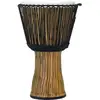 Image de Pearl PBJVR-14/698 Rope Tuned Zebra Grass djembé 14 pouces