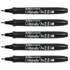 Image de ARTLINE Lot de 3 Marqueurs Supreme Calligraphy Pen pointe 2 mm coloris noir