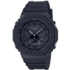 Image de Casio Montre Quartz Homme 45.40mm avec Cadran Noir analogique/numérique et Bracelet en Plastic/Resin Strap Noir GA-2100-1A1ER