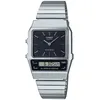 Image de Casio Qd Black CINT Silver Bracelet 40.7 Montre Homme, Quartz, Quartz - CA.AQ-800E-1AEF