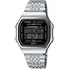 Image de Casio - Montre-bracelet unisex numérique en acier inoxydable argentéee OS