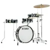 Image de Tama LJK48P-HBK Club Jam Pancake Set Hairline Black - Jeu de Coquilles de Batterie