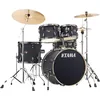 Image de IP50H6WBN-BOB Imperialstar Kit 5 Fûts 20" + Hardware + Cymbales Blacked Out Black