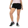 Image de ASICS Icon 4Inch Short de Running Femmes Noir - Performance Black/Carrier Grey XL