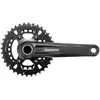 Image de SHIMANO composant de vélo Crankset 12 Speed Black FC MT610 B2 36/26T 170mm