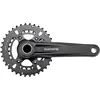 Image de SHIMANO composant de vélo Crankset 12 Speed Black FC MT610 2 36/26T 170mm