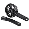 Image de SHIMANO composant de vélo Crankset 12 Speed Black FC MT610 B2 36/26T 175mm