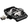Image de Shimano Deore XT Pédale (SPD) PD-M8220 double face noire avec crampons (CL-MT001)