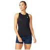 Image de ASICS Femmes Core Tank Vêtements De Course Débardeur Tank Top Performance Black - Noir S
