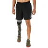 Image de ASICS Hommes Road 7In Shorts Vêtements De Course Short De Running Performance Black - Noir S