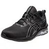 Image de ASICS Homme Gel-Quantum 90 IV Sneaker, Noir/Pur Argent, 40 EU