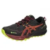 Image de ASICS Fujitrabuco 11 GTX Homme Chaussures de Course de Trail Noir Rouge