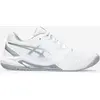 Image de Chaussures de tennis Femme multicourt - Gel Dédicate 8 blanc argent