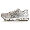 Image de ASICS Gel-Kayano 14 Baskets Refresh Iconic Look Gel Cushion pour homme, Gry Silver, 4 UK Men/ 4.5 UK Women