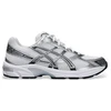 Image de Asics pour homme. 1201B020 Baskets Gel-1130 blanc, argent (40), Argenté, Plat, Lacets, Casuel, Sport, Multisport