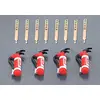 Image de Fire-extinguisher Set (4 pcs.) UNPAINTED