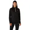 Image de Asics T-shirt à Manches Longues Avec Demi-zip Icon