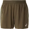 Image de ASICS Short de course pour hommes Road 5 pouces marron | XL