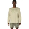 Image de Asics Fujitrail Logo LS 2011D391-300 Haut à Manches Longues pour Femme, Vert, M EU