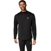 Image de Asics pour homme. 2011D369 Maillot Core LS 1/2 Zip Winter noir (XL), Sport, Polyester, Manche longue