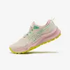 Image de Chaussures de running trail femme, Asics trabuco terra 3, beige et rose