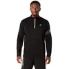 Image de Asics T-shirt à Manches Longues Avec Demi-zip Icon