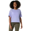 Image de ASICS T-shirt de course pour femmes Nagino Run Adjustable violet | M