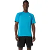 Image de ASICS Road SS T-shirt pour homme (1 pièce), 400 Bleu Égée, L