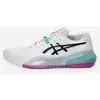 Image de Chaussures de tennis multicourt homme, Gel Resolution X blanc rose