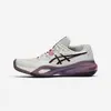 Image de Chaussures de tennis terre battue femme, Gel Resolution X beige violet