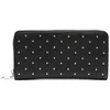 Image de MISAKO Tachita Grand Porte-Monnaie avec détails métalliques Female - Tachita Noir 10 X 20 X 3 cm