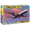 Image de Zvezda 7032 1:144 Boeing 757-200 - Kit de Modélisation en Plastique à Assembler - Réplique Détaillée Non Peinte