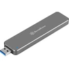 Image de MS09 Enceinte ssd Charbon de bois M.2, Boîtier disque dur