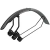 Image de TOPEAK Unisexe   Garde-Boue Tetra pour Adulte, Noir/Gris, G2