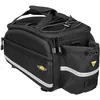Image de Topeak MTS TrunkBag EX 2.0 Sac de vélo résistant à l'eau avec côtés Extensibles et se Fixe à Un Porte-Bagages avec Sangles, Noir